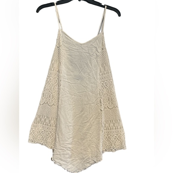 Mustard Seed Square Cut Mini Dress NWT sz Med - Picture 1 of 6